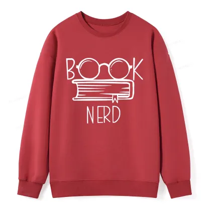 Pagewings Book Nerd Unisex Sweatshirt