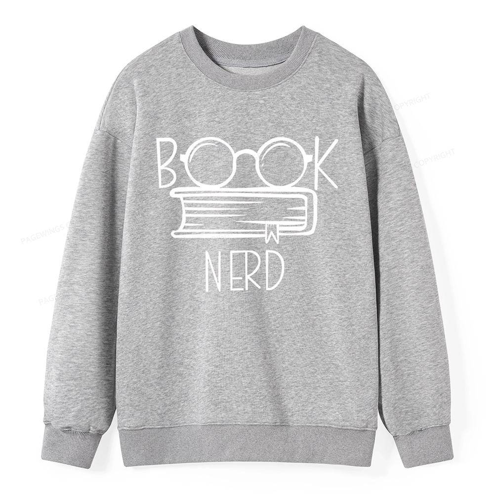 Pagewings Book Nerd Unisex Sweatshirt