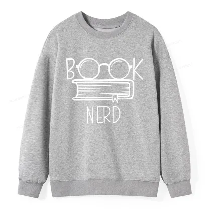 Pagewings Book Nerd Unisex Sweatshirt