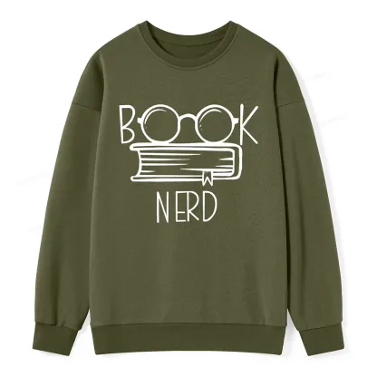 Pagewings Book Nerd Unisex Sweatshirt