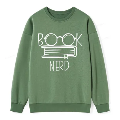Pagewings Book Nerd Unisex Sweatshirt
