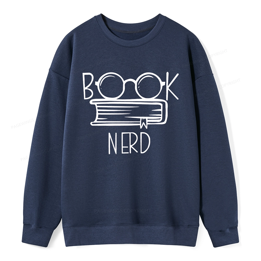 Pagewings Book Nerd Unisex Sweatshirt
