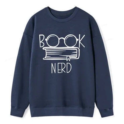 Pagewings Book Nerd Unisex Sweatshirt