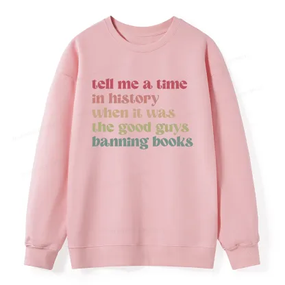 Pagewings Tell Me a Time in History Unisex  Classic Sweatshirt