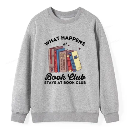 Pagewings Stays At Book Club Book Unisex Sweatshirt
