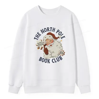 Pagewings Book Club Unisex Christmas Classic Sweatshirt