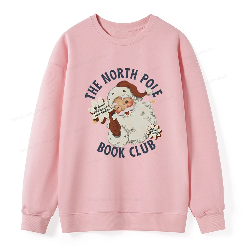 Pagewings Book Club Unisex Christmas Classic Sweatshirt