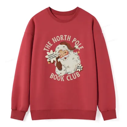 Pagewings Book Club Unisex Christmas Classic Sweatshirt