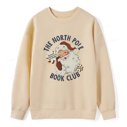 Pagewings Book Club Unisex Christmas Classic Sweatshirt