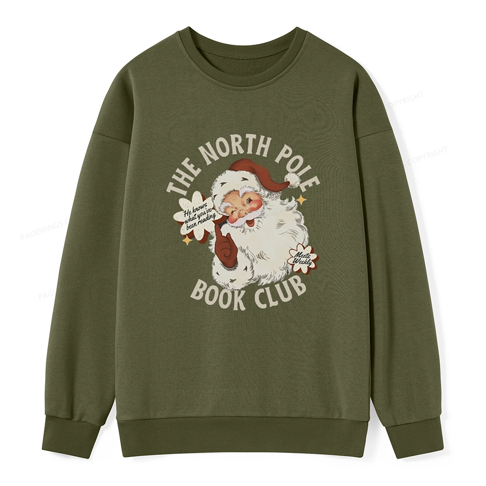 Pagewings Book Club Unisex Christmas Classic Sweatshirt