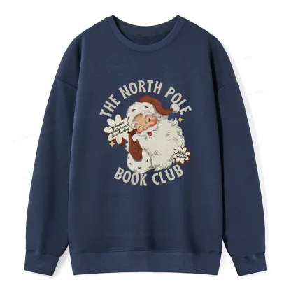 Pagewings Book Club Unisex Christmas Classic Sweatshirt
