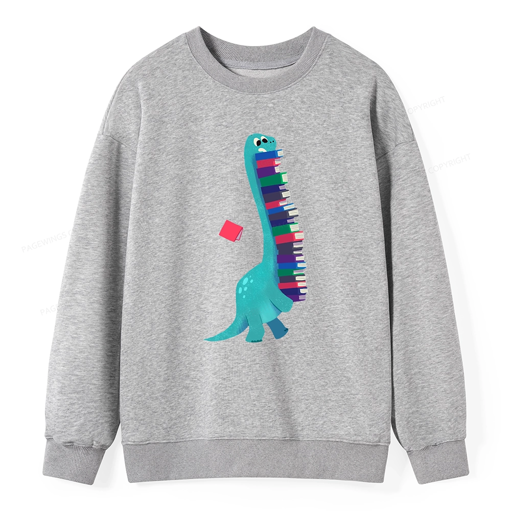 Pagewings Book Dinosaurs Unisex Classic Sweatshirt