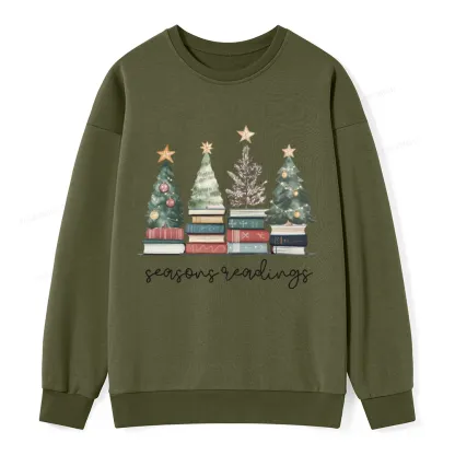 Pagewings Bookish Christmas Unisex Classic Sweatshirt