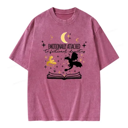 Pagewings Fourth Wing Dragon Unisex Washed T-shirt