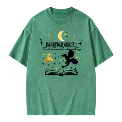 Pagewings Fourth Wing Dragon Unisex Washed T-shirt