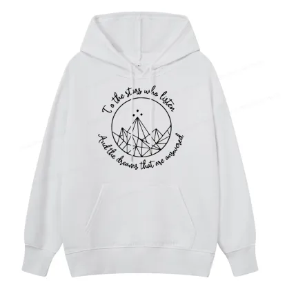 Pagewings To The Stars Who Listen Unisex Classic Hoodie