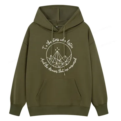 Pagewings To The Stars Who Listen Unisex Classic Hoodie