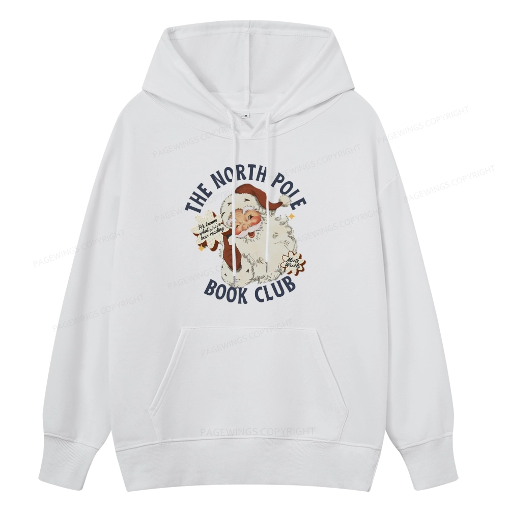 Pagewings Book Club Unisex Christmas Classic Hoodie