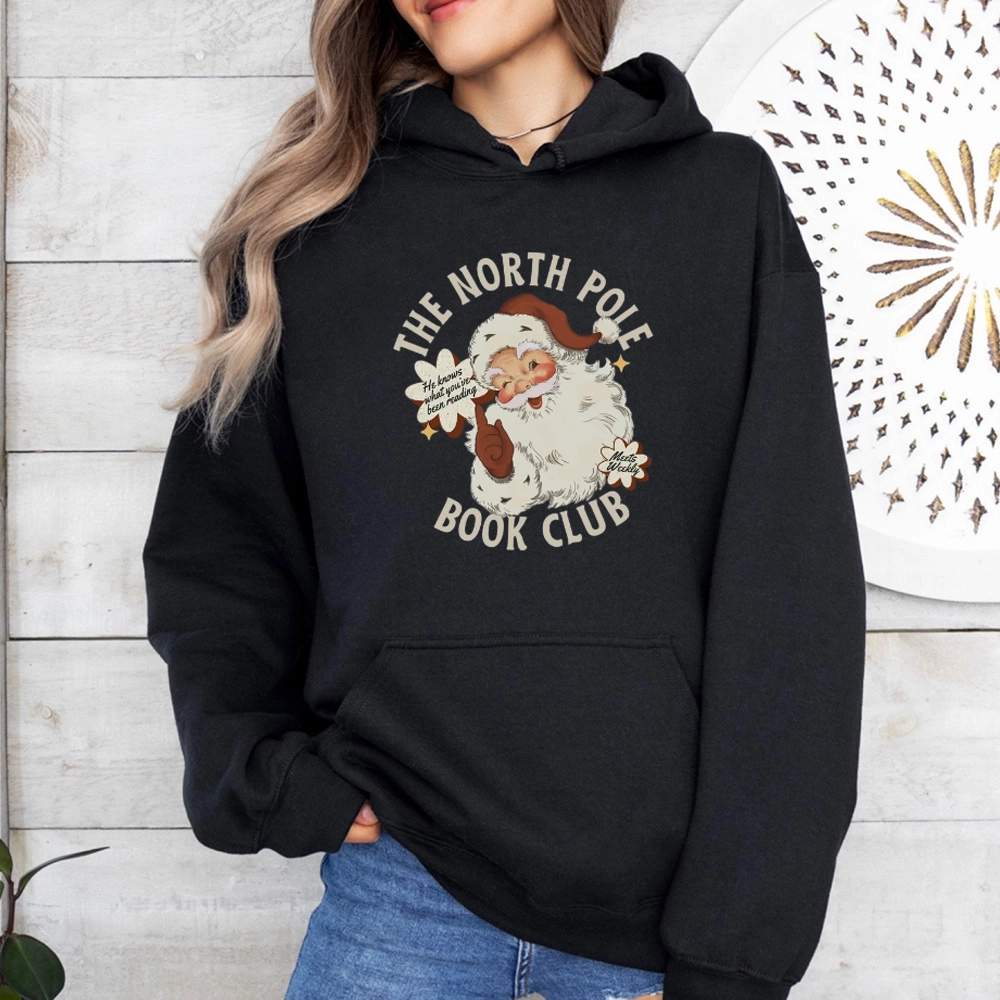 Pagewings Book Club Unisex Christmas Classic Hoodie