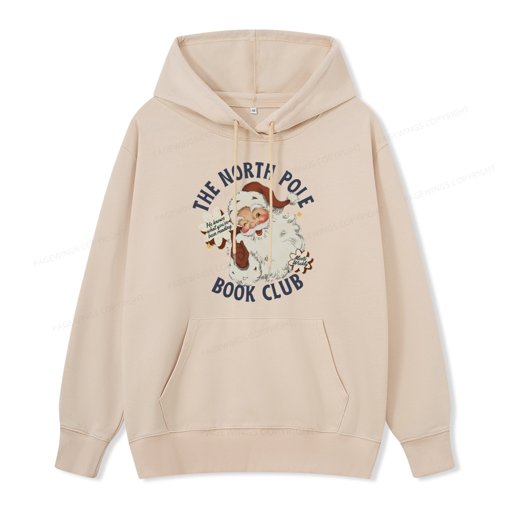 Pagewings Book Club Unisex Christmas Classic Hoodie