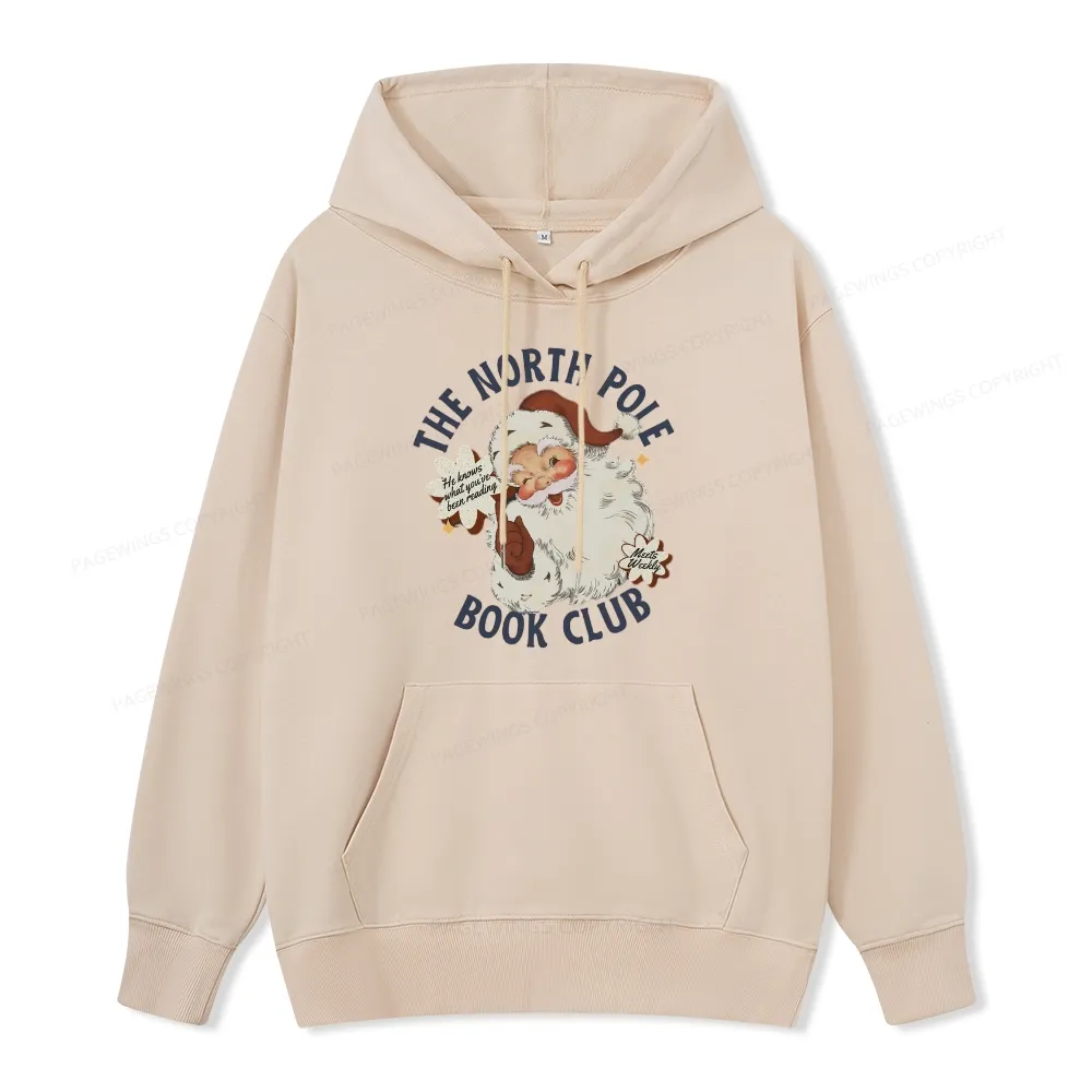 Pagewings Book Club Unisex Christmas Classic Hoodie