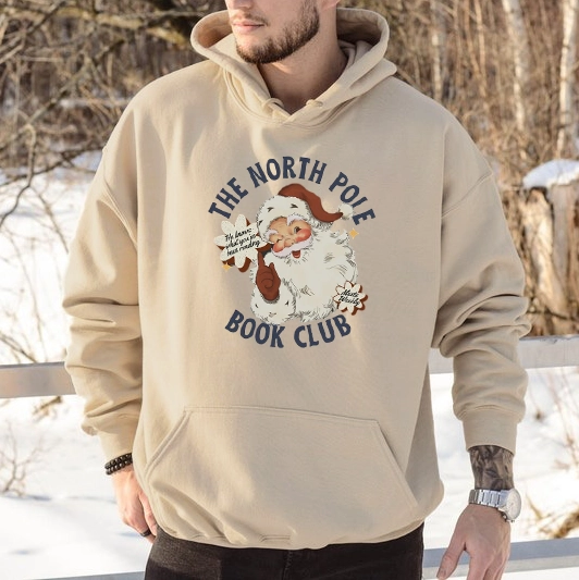 Pagewings Book Club Unisex Christmas Classic Hoodie