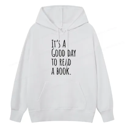 Pagewings It's A Good Day To Read A Book Unisex Classic Hoodie