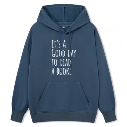 Pagewings It's A Good Day To Read A Book Unisex Classic Hoodie