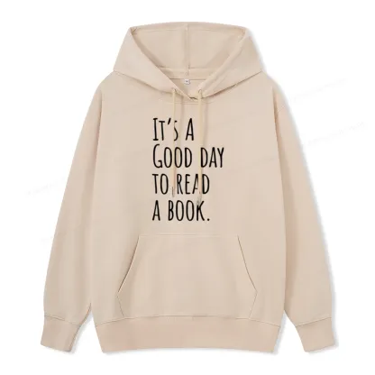 Pagewings It's A Good Day To Read A Book Unisex Classic Hoodie