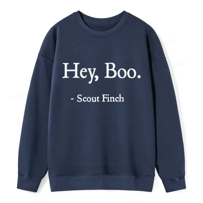 Pagewings HEY BOO Unisex Classic Sweatshirt