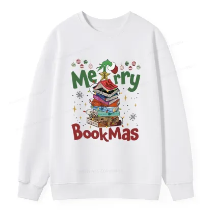 Pagewings Fourth Wing Merry Bookmas Unisex Classic Sweatshirt