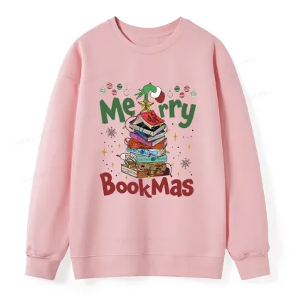Pagewings Fourth Wing Merry Bookmas Unisex Classic Sweatshirt