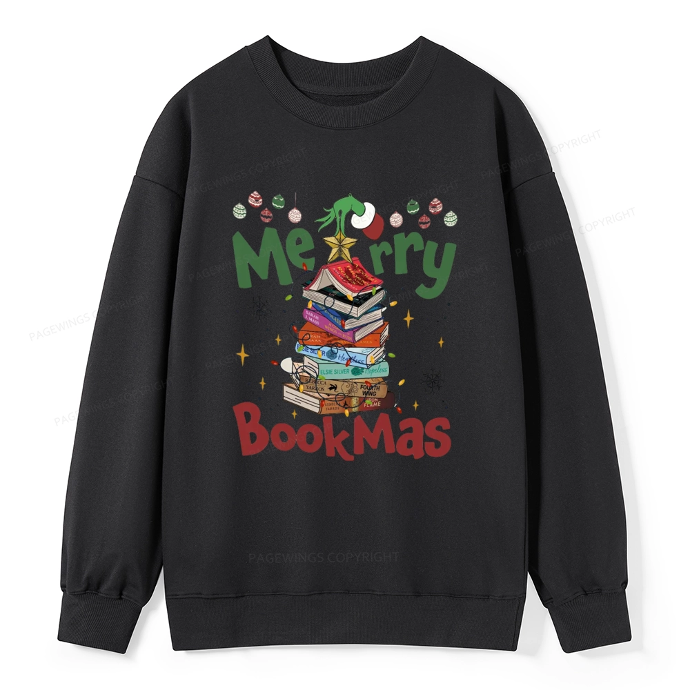 Pagewings Fourth Wing Merry Bookmas Unisex Classic Sweatshirt