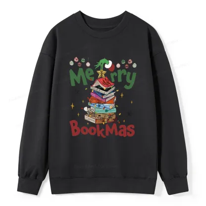 Pagewings Fourth Wing Merry Bookmas Unisex Classic Sweatshirt