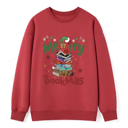 Pagewings Fourth Wing Merry Bookmas Unisex Classic Sweatshirt