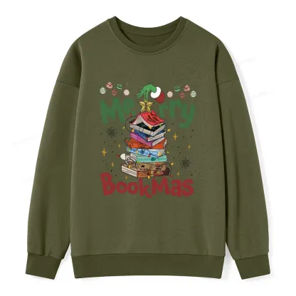 Pagewings Fourth Wing Merry Bookmas Unisex Classic Sweatshirt