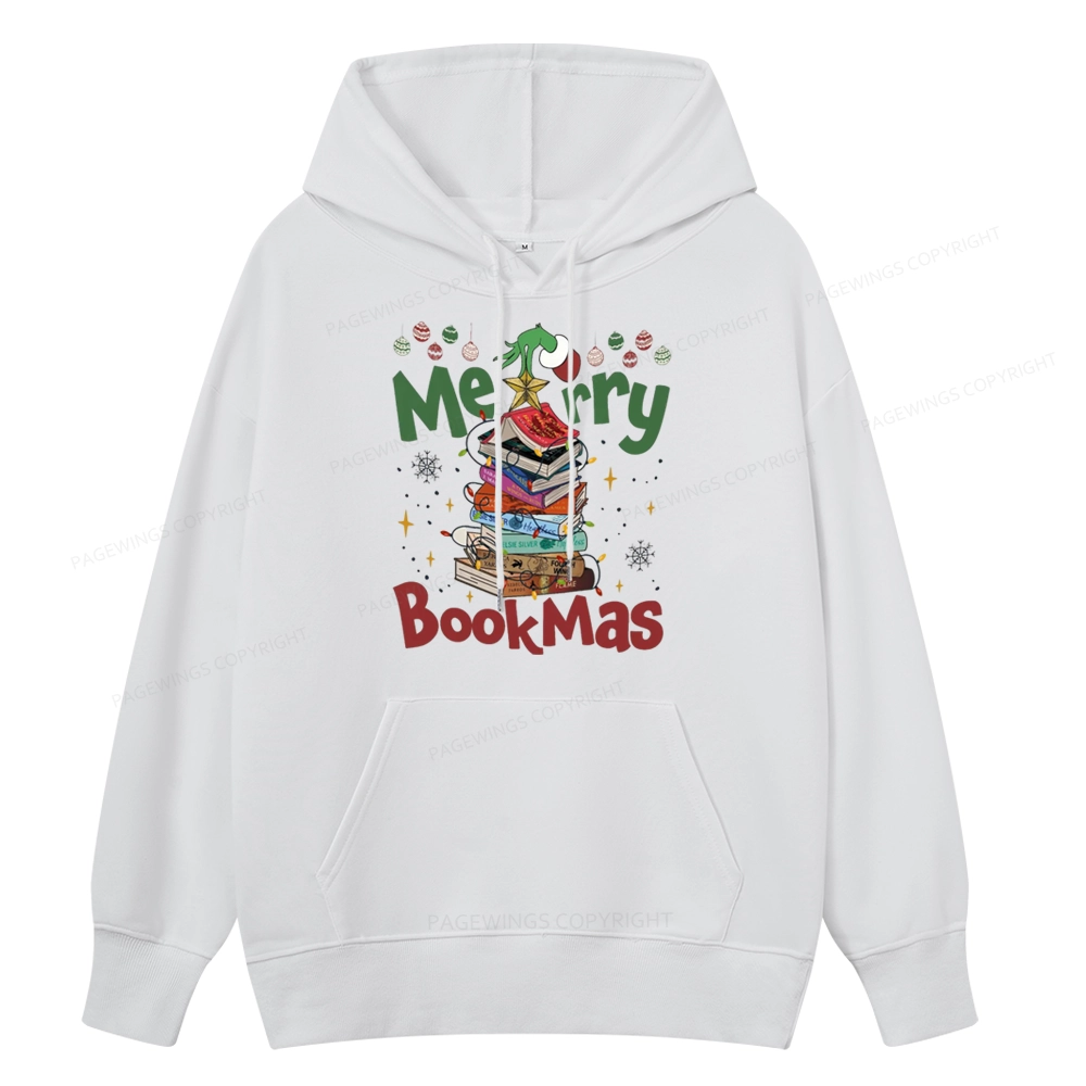 Pagewings Fourth Wing Merry Bookmas Unisex Classic Hoodie