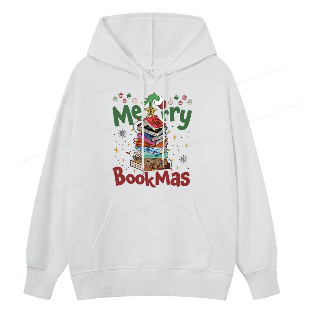 Pagewings Fourth Wing Merry Bookmas Unisex Classic Hoodie