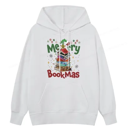 Pagewings Fourth Wing Merry Bookmas Unisex Classic Hoodie