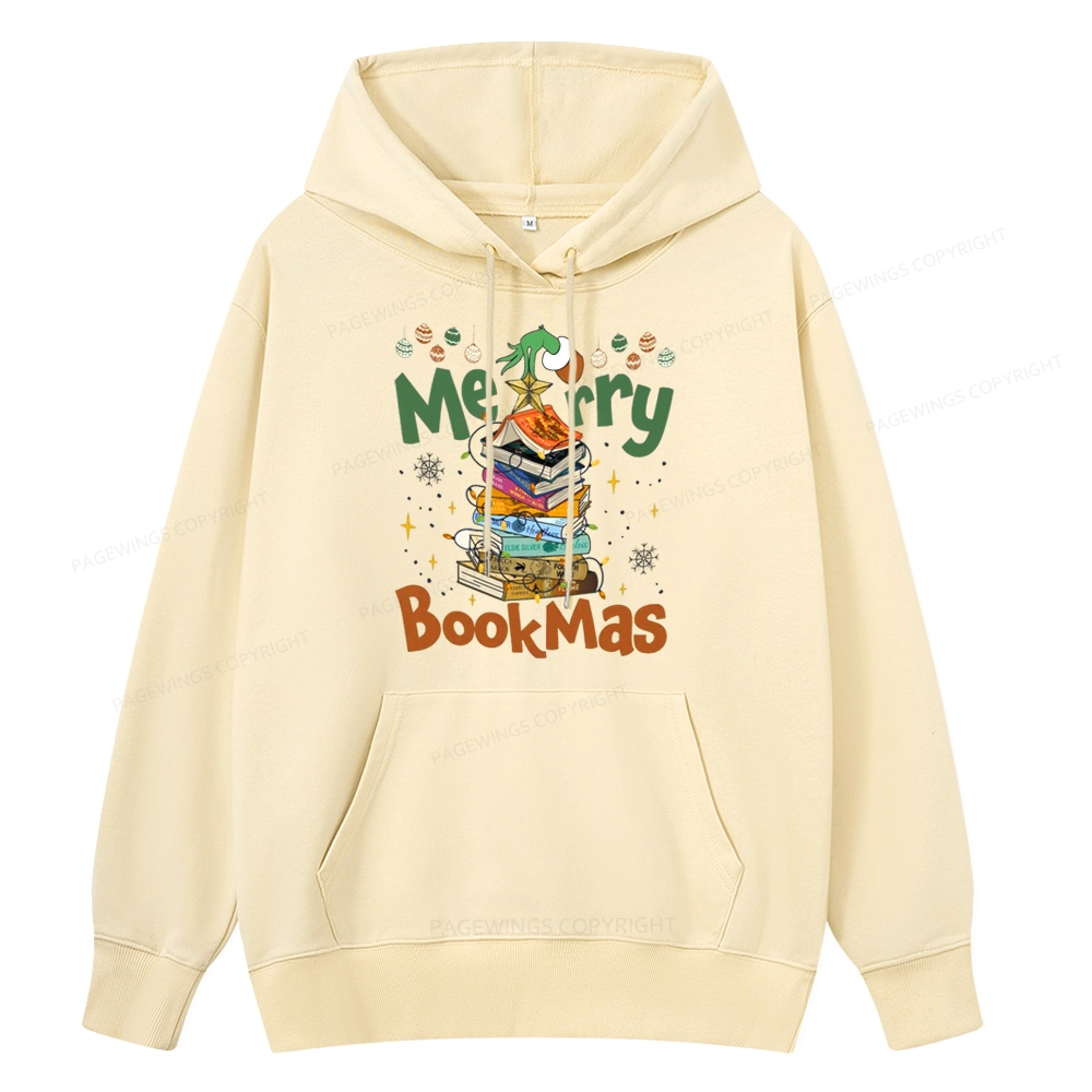 Pagewings Fourth Wing Merry Bookmas Unisex Classic Hoodie