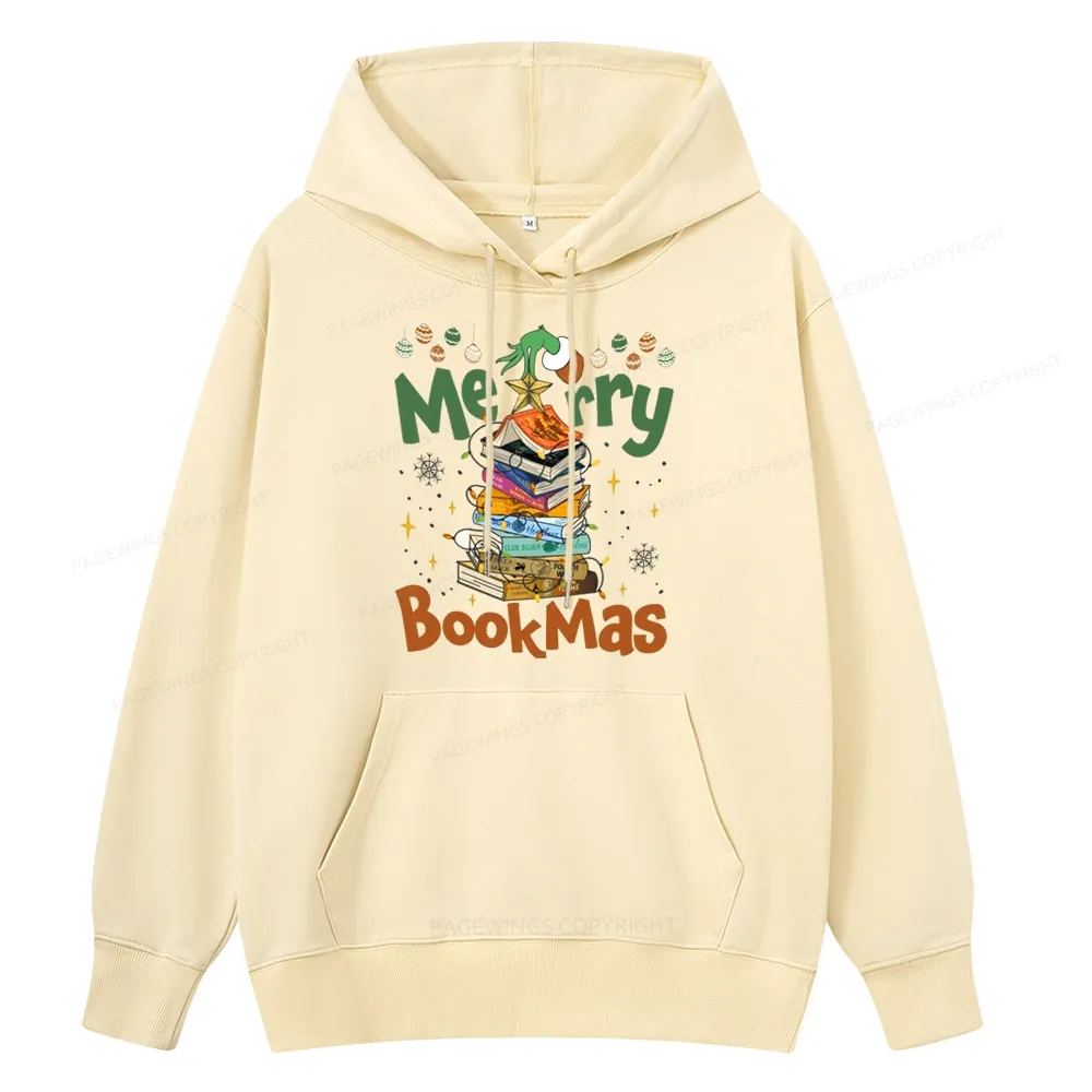 Pagewings Fourth Wing Merry Bookmas Unisex Classic Hoodie
