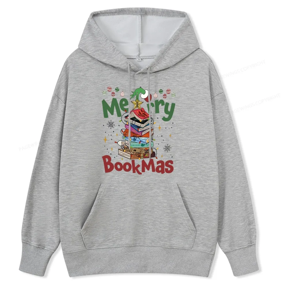 Pagewings Fourth Wing Merry Bookmas Unisex Classic Hoodie
