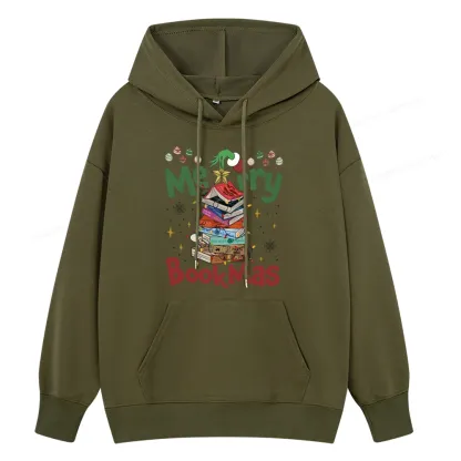 Pagewings Fourth Wing Merry Bookmas Unisex Classic Hoodie
