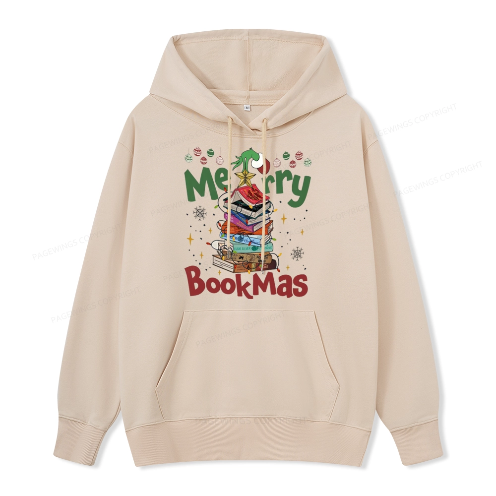 Pagewings Fourth Wing Merry Bookmas Unisex Classic Hoodie