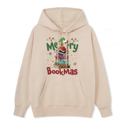 Pagewings Fourth Wing Merry Bookmas Unisex Classic Hoodie