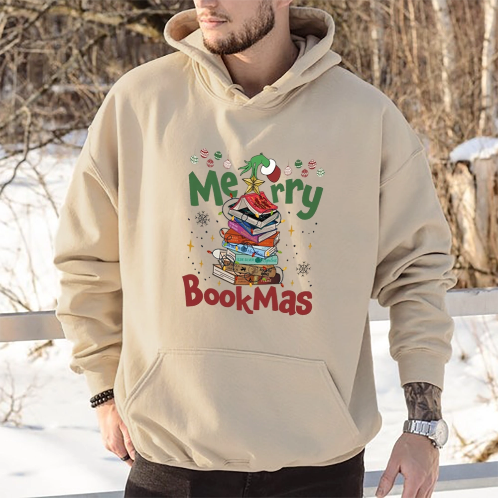 Pagewings Fourth Wing Merry Bookmas Unisex Classic Hoodie