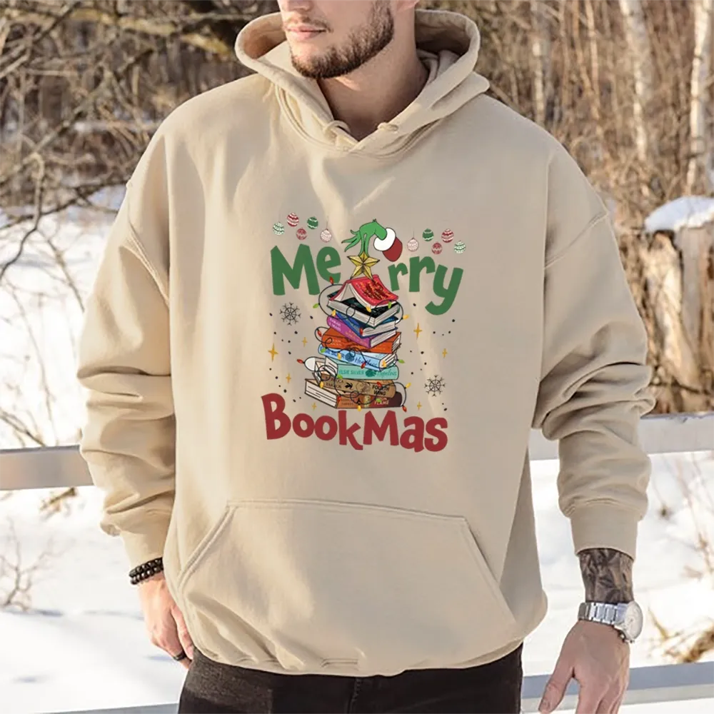 Pagewings Fourth Wing Merry Bookmas Unisex Classic Hoodie