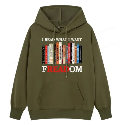 Pagewings I Read What I Want Banned Books Unisex Classic Hoodie