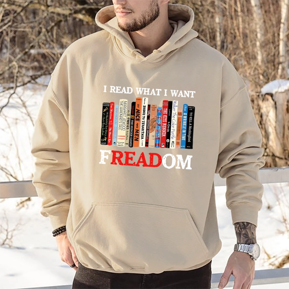 Pagewings I Read What I Want Banned Books Unisex Classic Hoodie