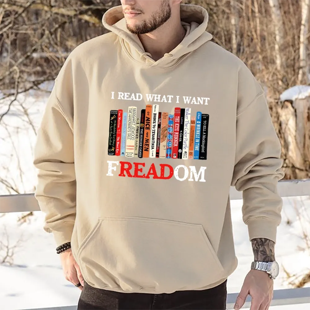 Pagewings I Read What I Want Banned Books Unisex Classic Hoodie